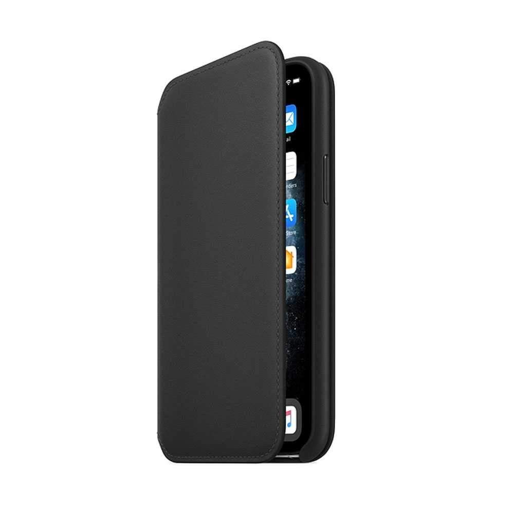 Order apple iphone 11 pro leather folio case black Now! Jomla.ae