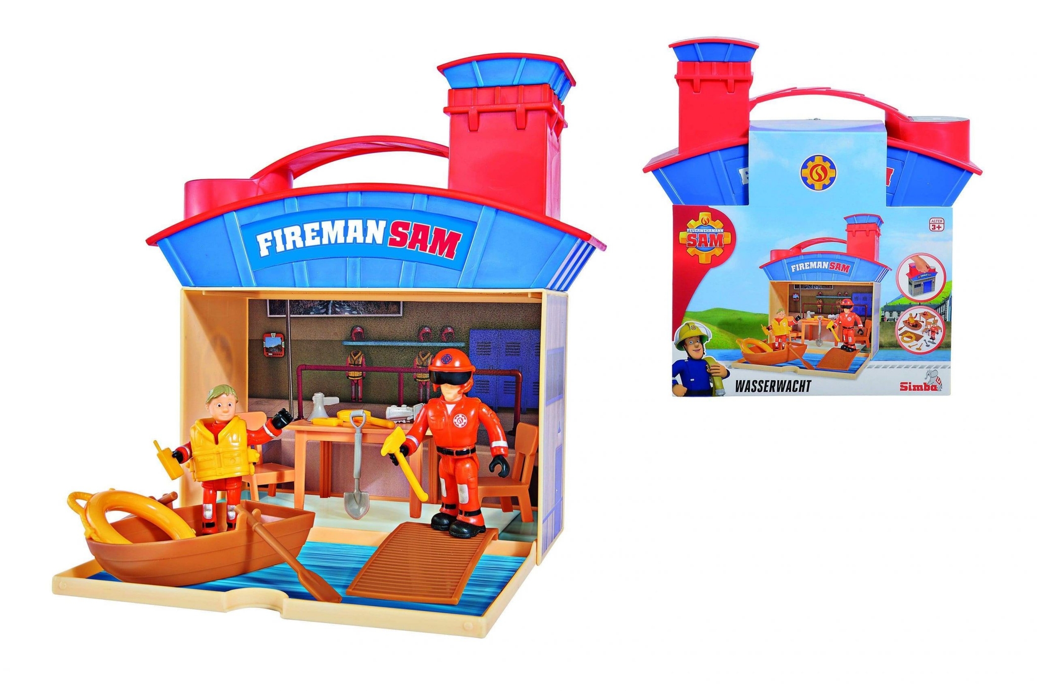 Order FIREMAN SAM sam ocean rescue set incl 2 figurines Now! | Jomla.ae