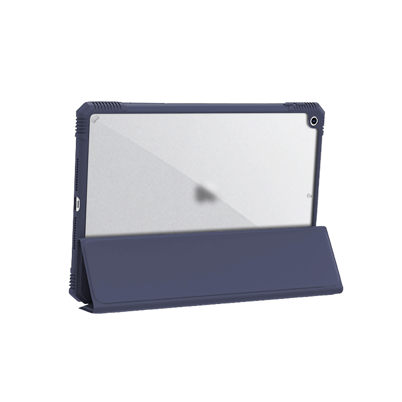 Order wiwu alpha smart folio case for ipad 10 2 navy blue Now! Jomla.ae