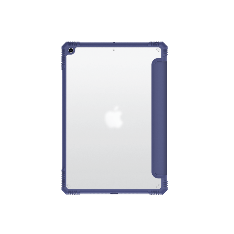 Order wiwu alpha smart folio case for ipad 10 2 navy blue Now! Jomla.ae