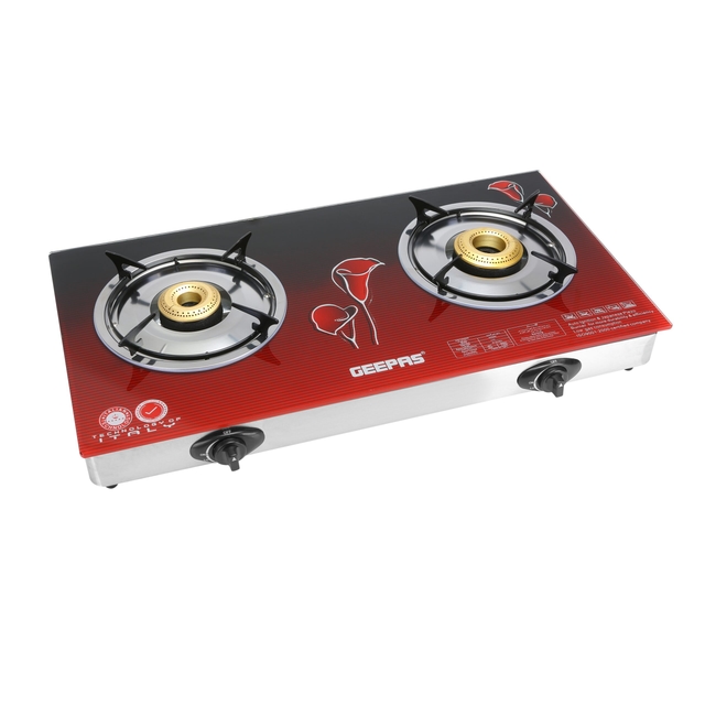 Order Geepas 2Burner Gas Stove GK5602 Now! Jomla.ae