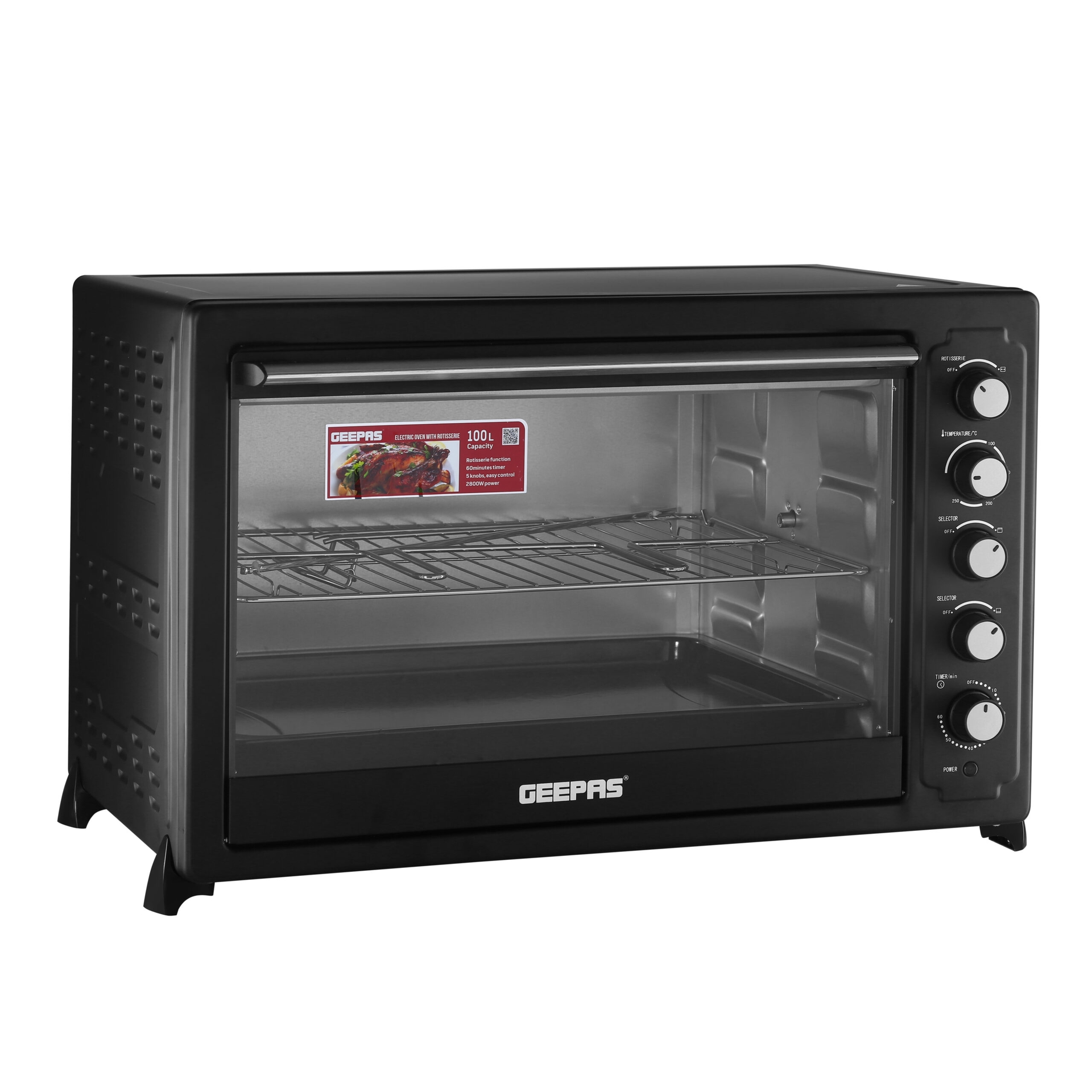 Order Geepas Powerful Electric Oven GO4406 Now! Jomla.ae