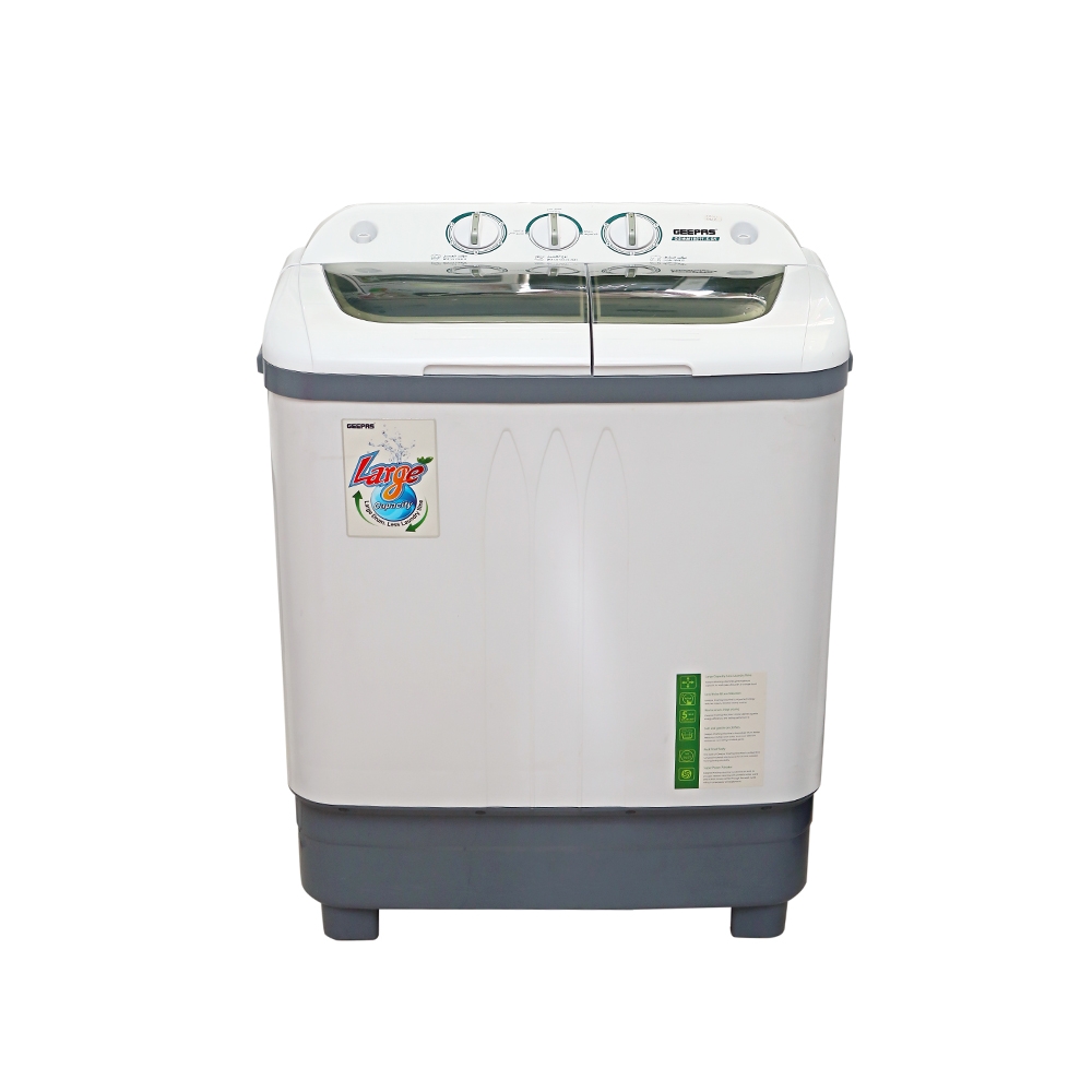 Order Geepas Semi Automatic Washing Machine 2 IN 1 Mini Compact Twin