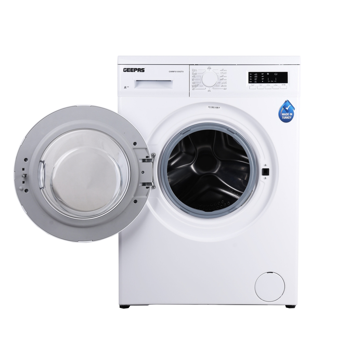 Order Geepas GWMF6109STV Fully Automatic Front Load Washing Machine 6