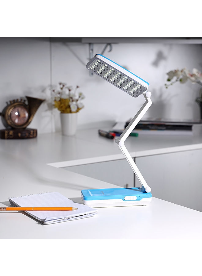 Order Krypton Rechargeable Reading Table Lamp White/Blue Now! Jomla.ae