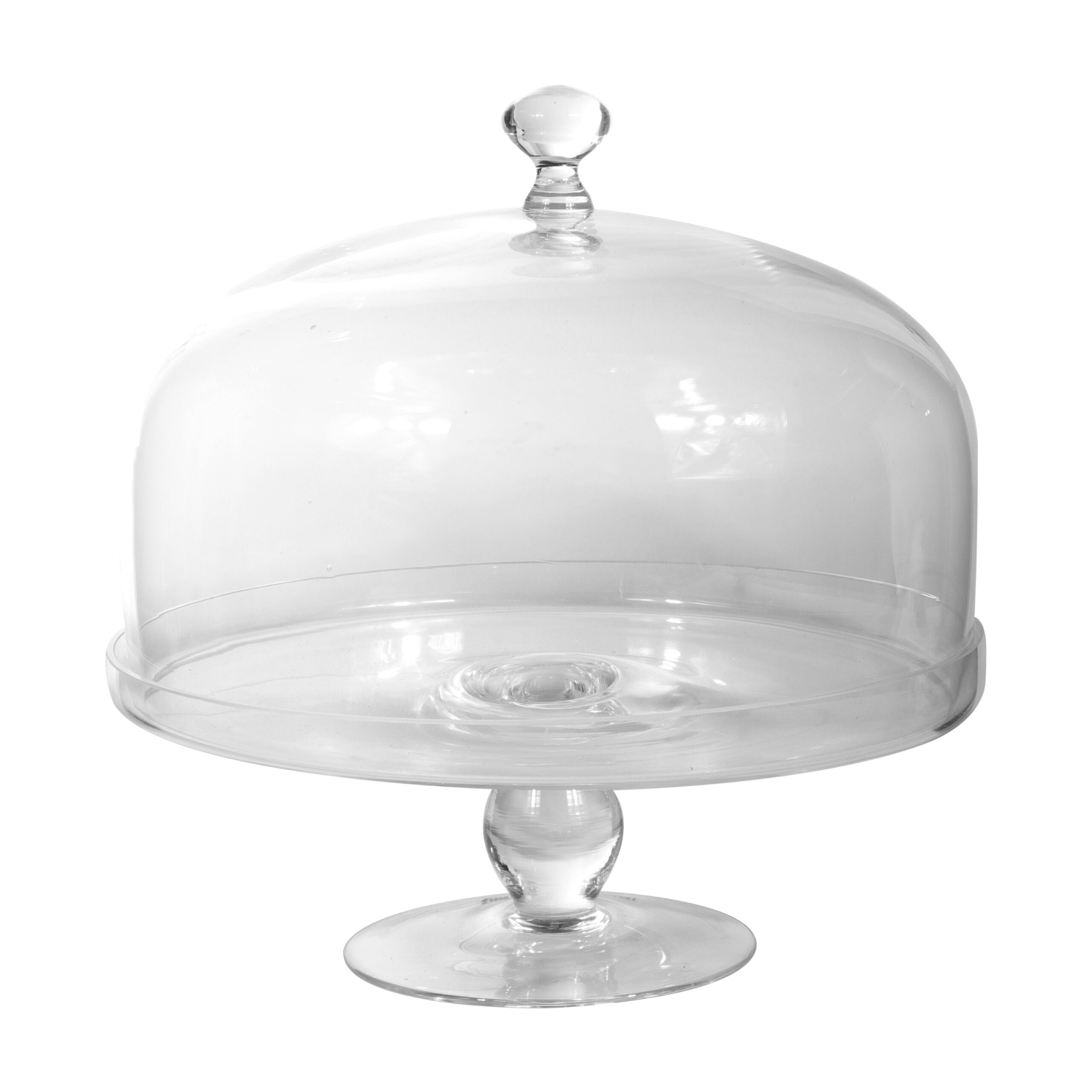 Order Royalford 29CM Glass Cake Dom with Stand - Footed Cake Plate with ...