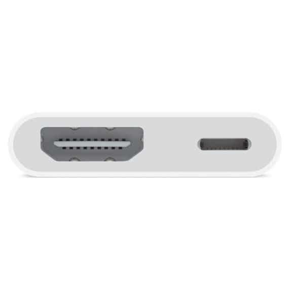 وصلة اتش دي ايفون للتلفزيون والبروجكتر من ابل Apple lightning digital AV adapter