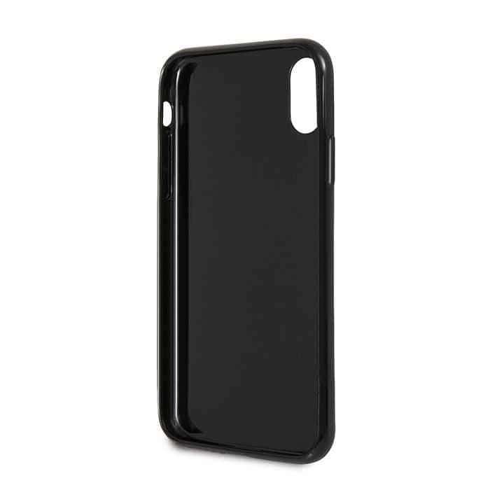 bmw real carbon fiber tpu hybrid case for iphone x black