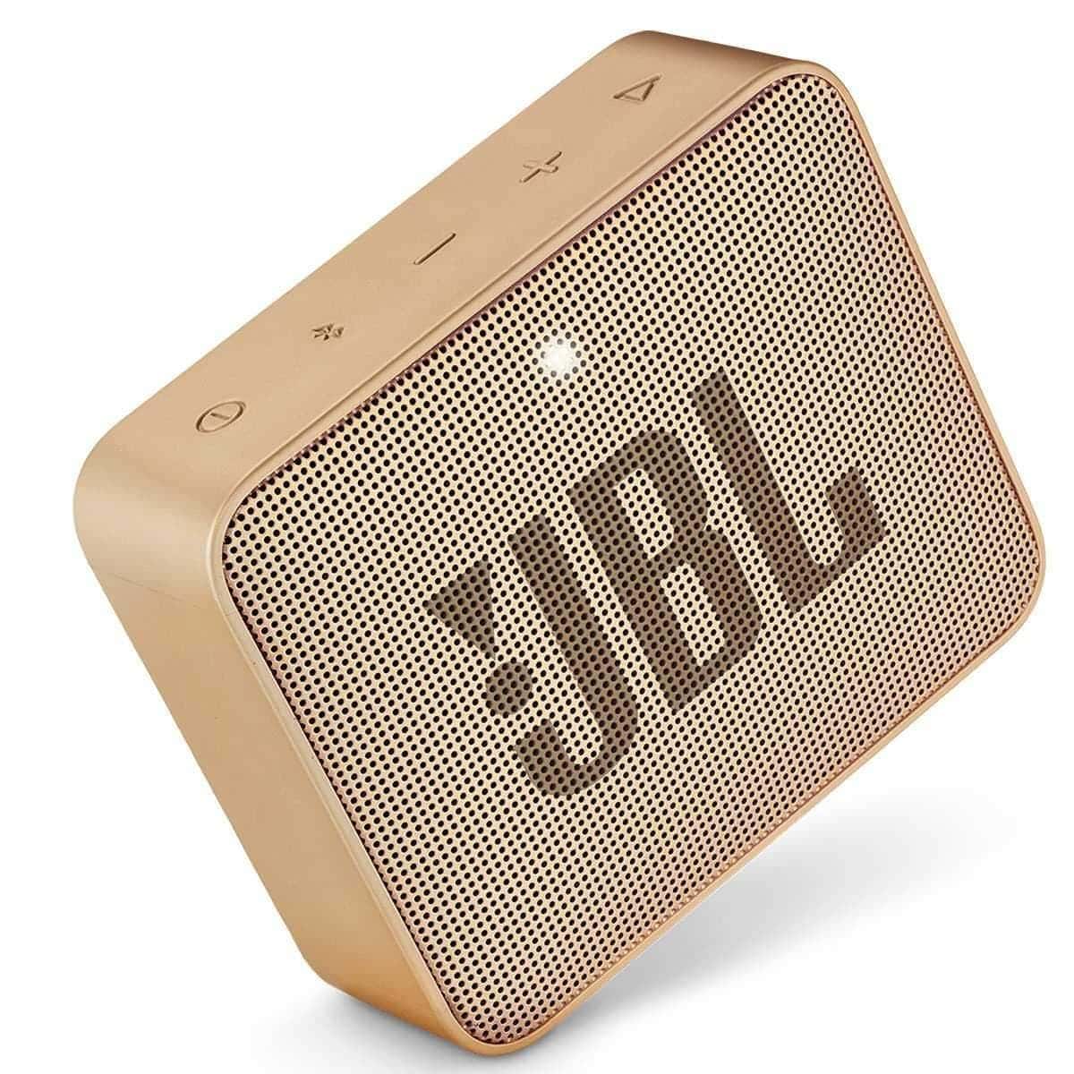 jbl go 2 portable wireless speaker champagne gold