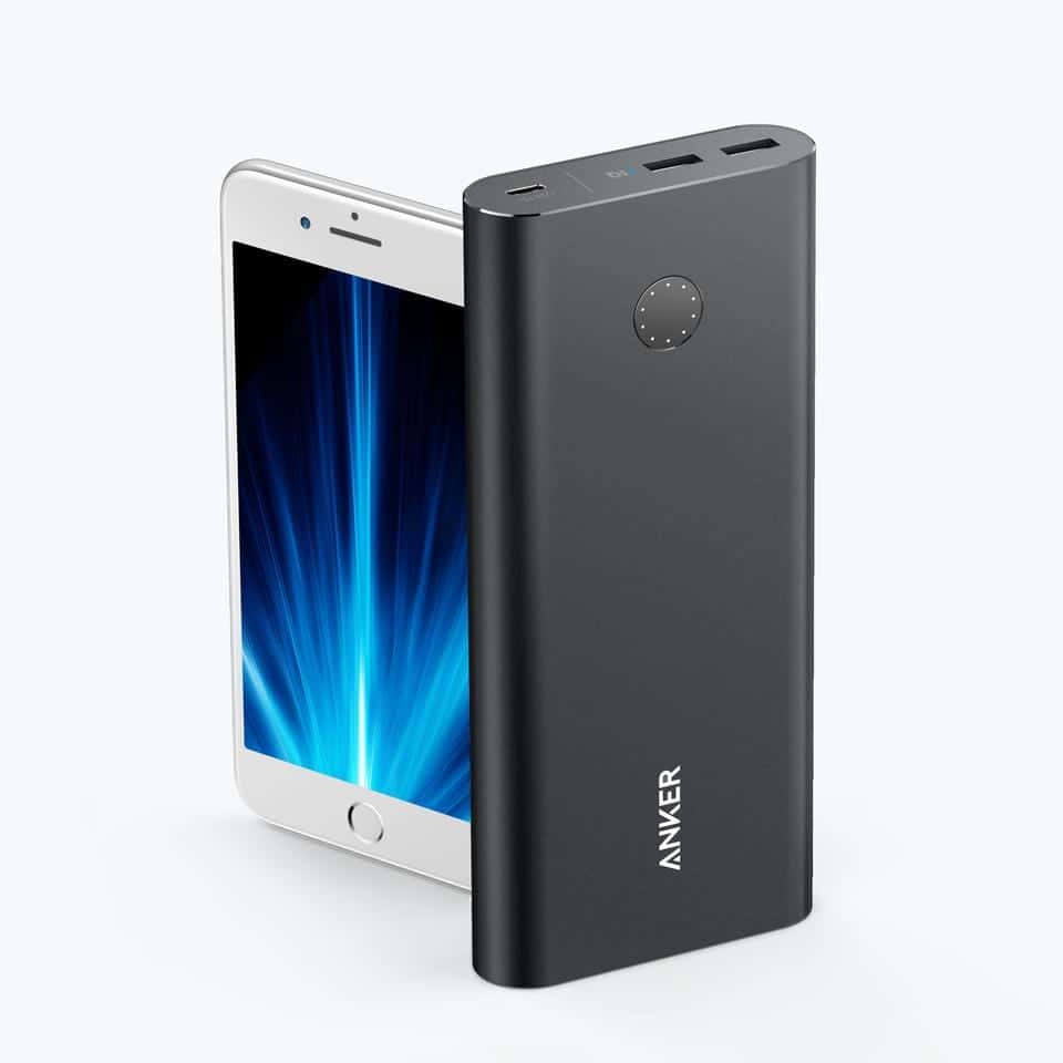 anker powercore 26800 black