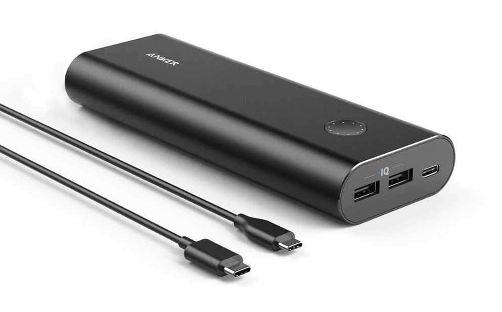 Anker Powercore 20100mah With Typec Cable Un Black Offline