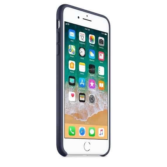 كفر سيليكون iPhone 8 Plus / 7 Plus من Apple - أزرق
