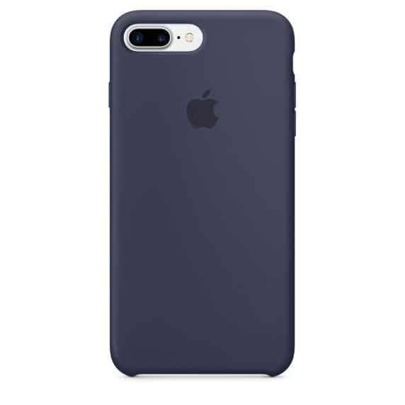 كفر ايفون 7 بلس سيليكون باللون الازرق الداكن من ابل Apple iPhone 7 Plus Silicon Case Midnight Blue