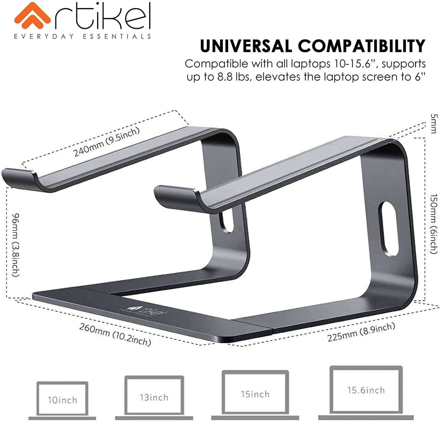 حامل لابتوب Artikel Uni-Rise Laptop Stand