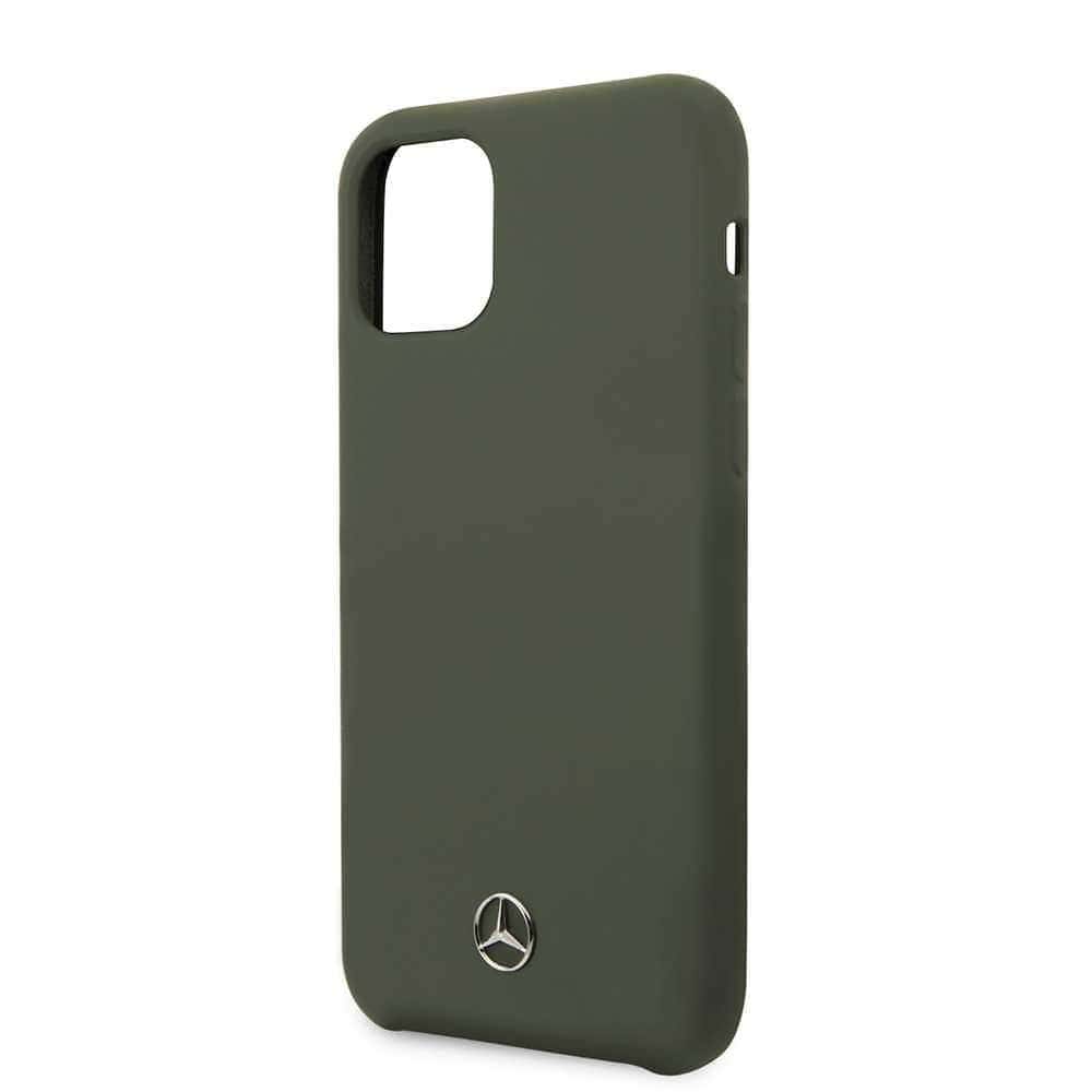 Mercedes-Benz mercedes benz liquid silicone case for iphone 11 pro max midnight green