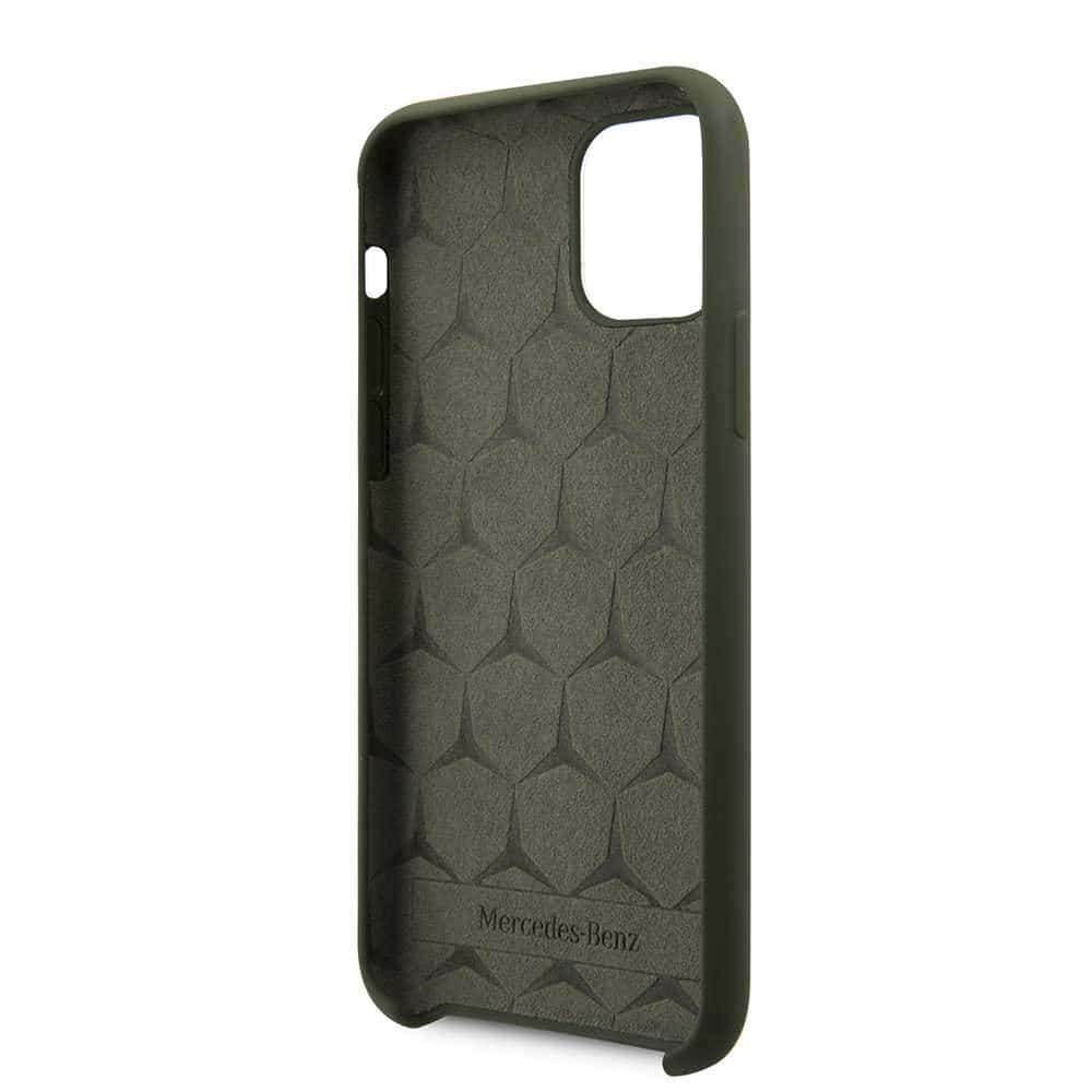 Mercedes-Benz mercedes benz liquid silicone case for iphone 11 pro max midnight green