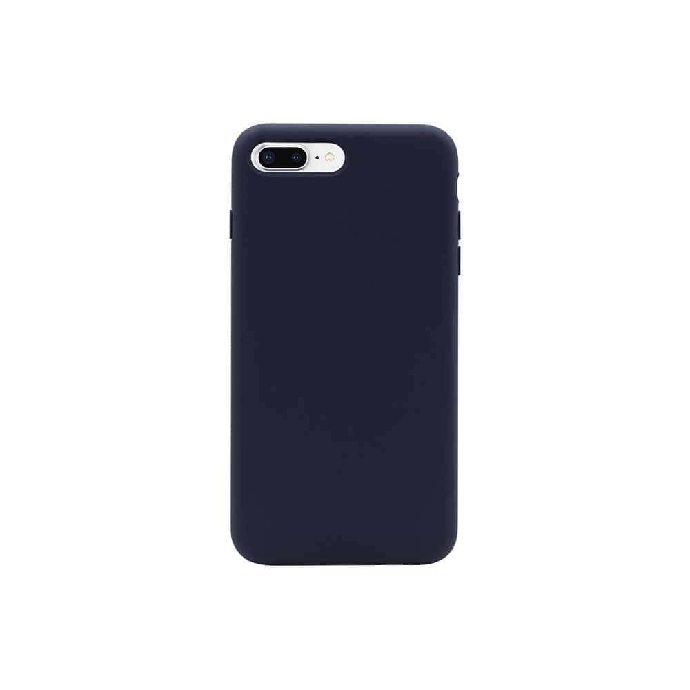 كفر ايفون 8 بلس سيليكون أزرق من بورودو Porodo Case for iPhone 8 Plus
