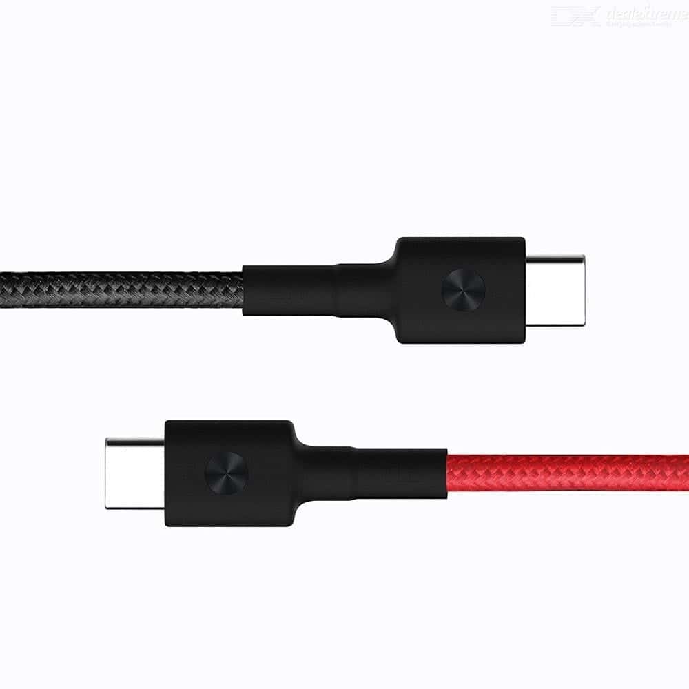 Xiaomi mi braided usb type c cable 100cm black