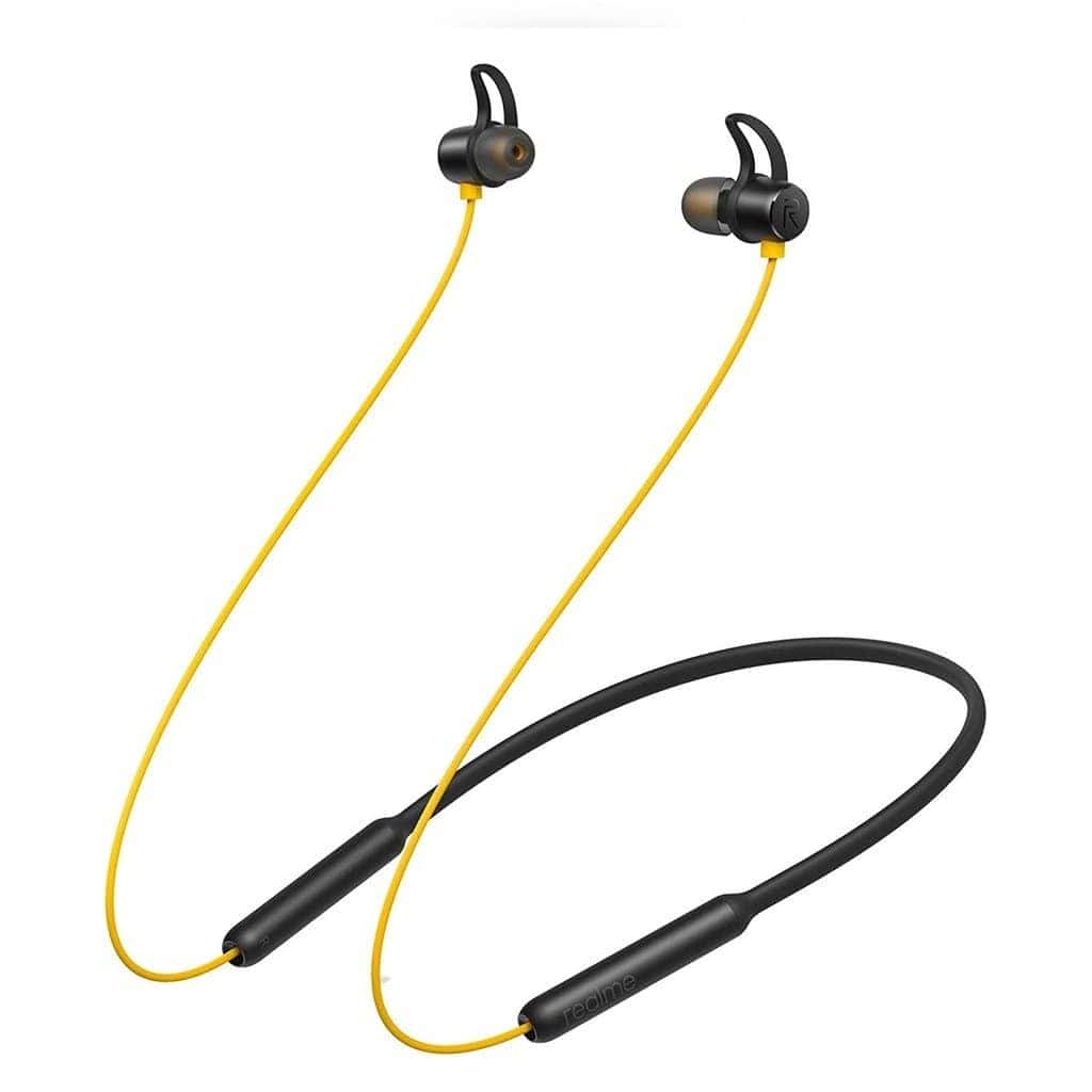 سماعة أذن لاسلكية Realme Wireless Bluetooth Buds - أصفر