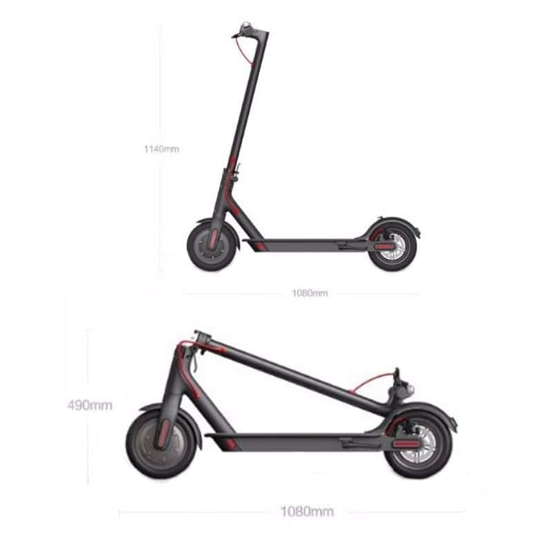 xiaomi mi electric scooter m365 black