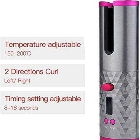 مجعد الشعر اللاسلكي