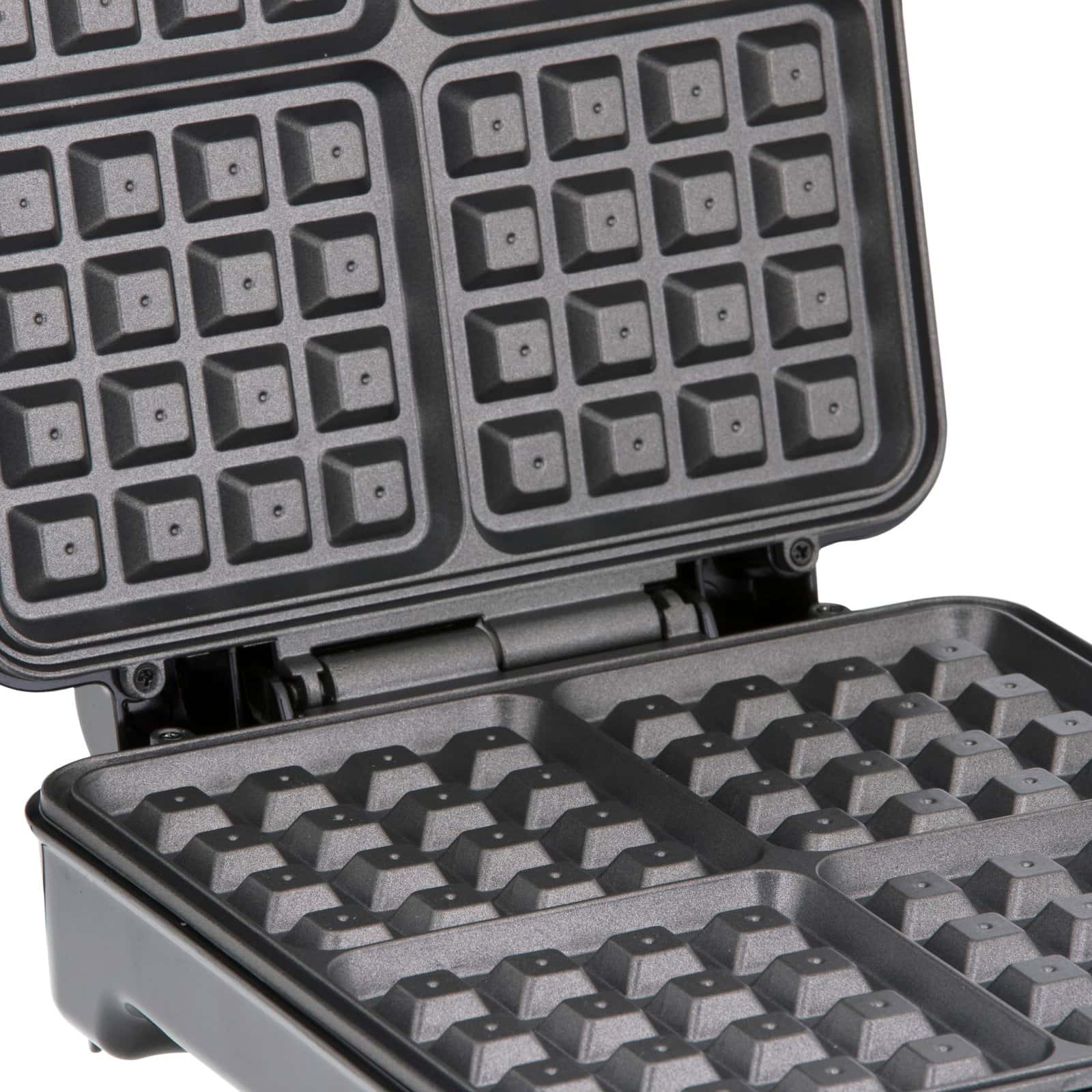 جهاز الوافل 4 قطع 1100 واط مقاوم للإلتصاق جيباس Geepas Waffle Maker