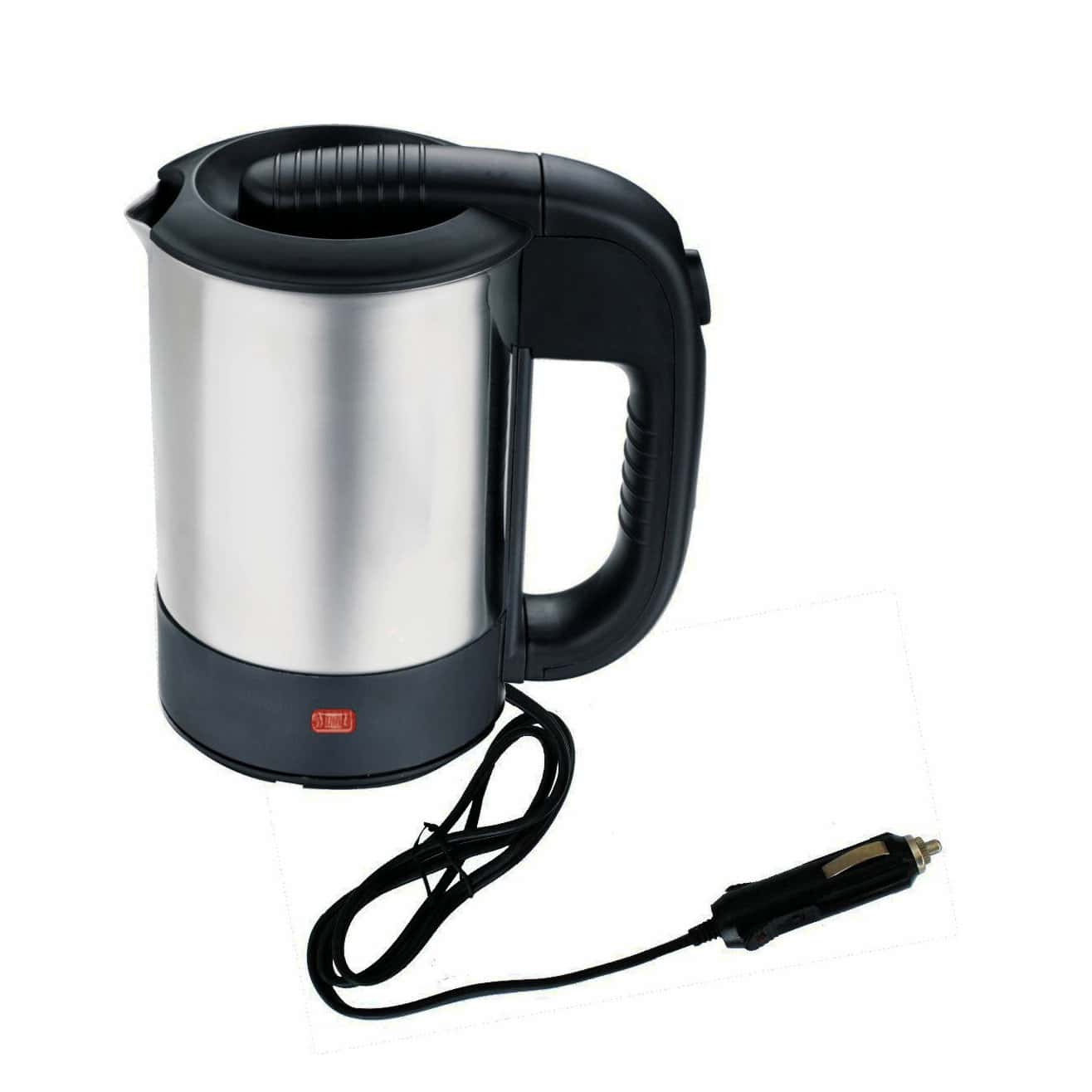 غلاية كهربائية صغيرة للسيارة 500 مل مع مخرج شحن للسيارة جيباس Geepas 12V Car Kettle Stainless