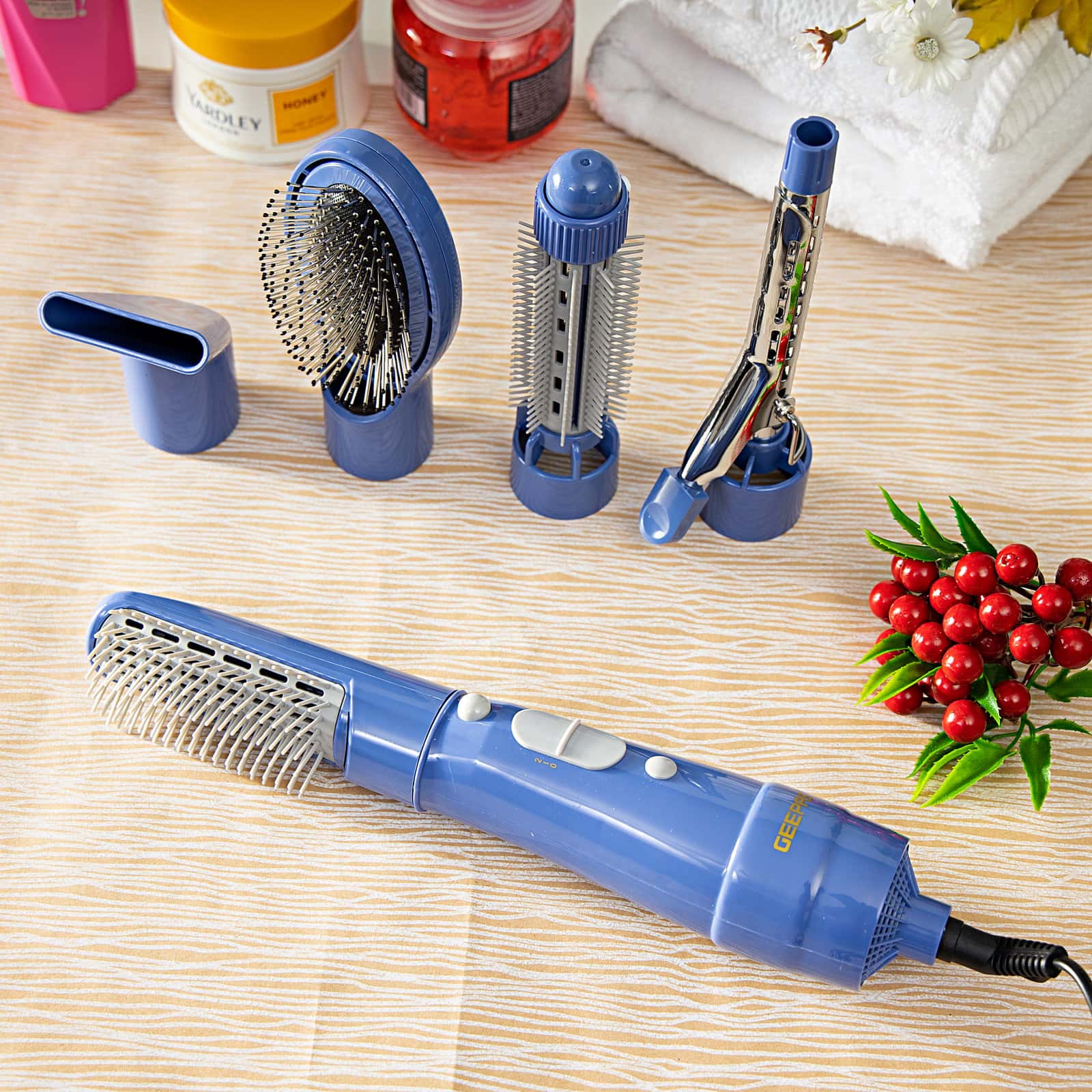 مصفف شعر 6 في 1 Geepas Hair Styler