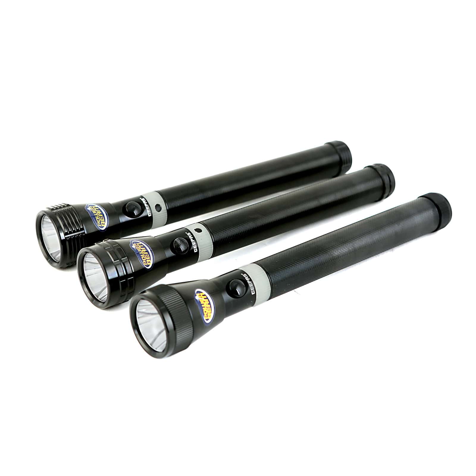 كشاف يدوي ( 3 قطع ) قابل لإعادة الشحن Geepas - Flashlight