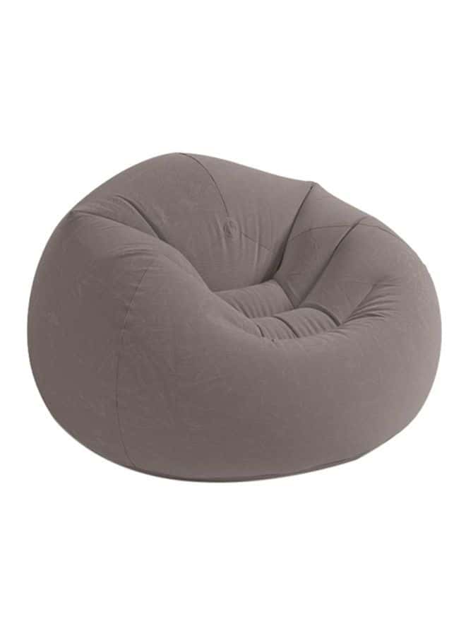 INTEX Beanless Bag Inflatable Chair Grey 45x45x28inch