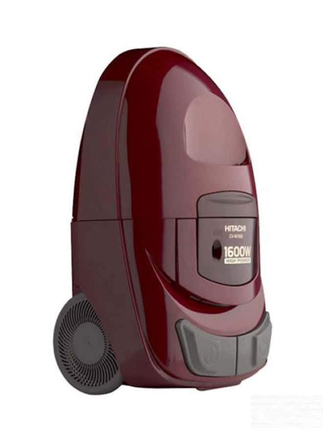 مكنسة كهربائية هيتاشي 5 لتر 1600 واط خفيفة الوزن أحمر/أسود Hitachi Red / Black 1600 W 5 L Vacuum Cleaner