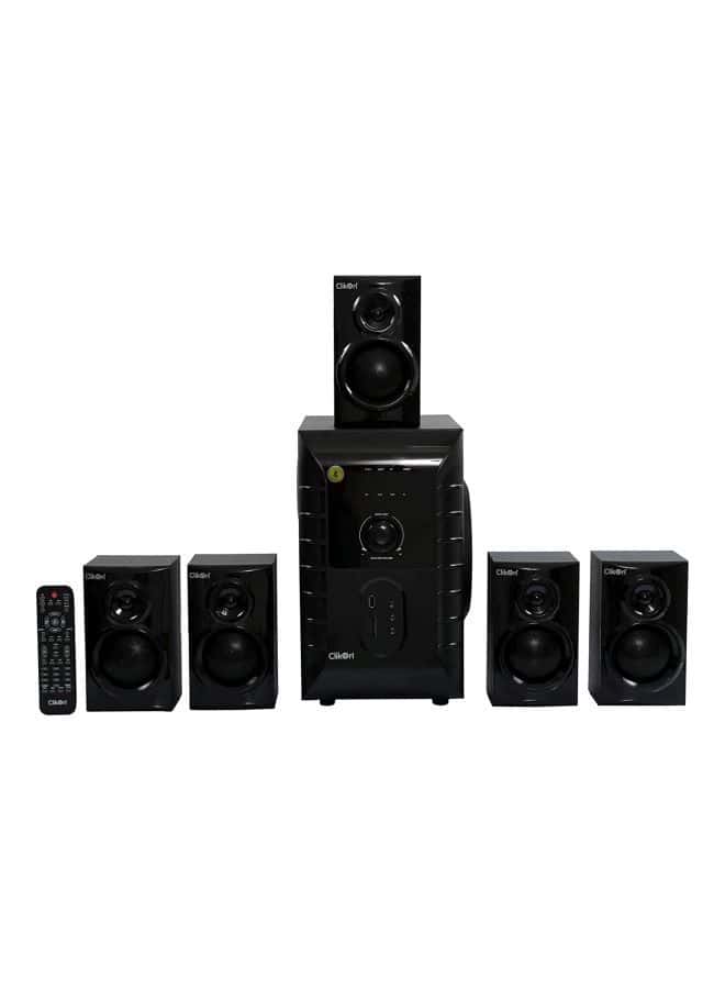 ClikOn 5.1 Channel Multimedia Speaker CK805 Black