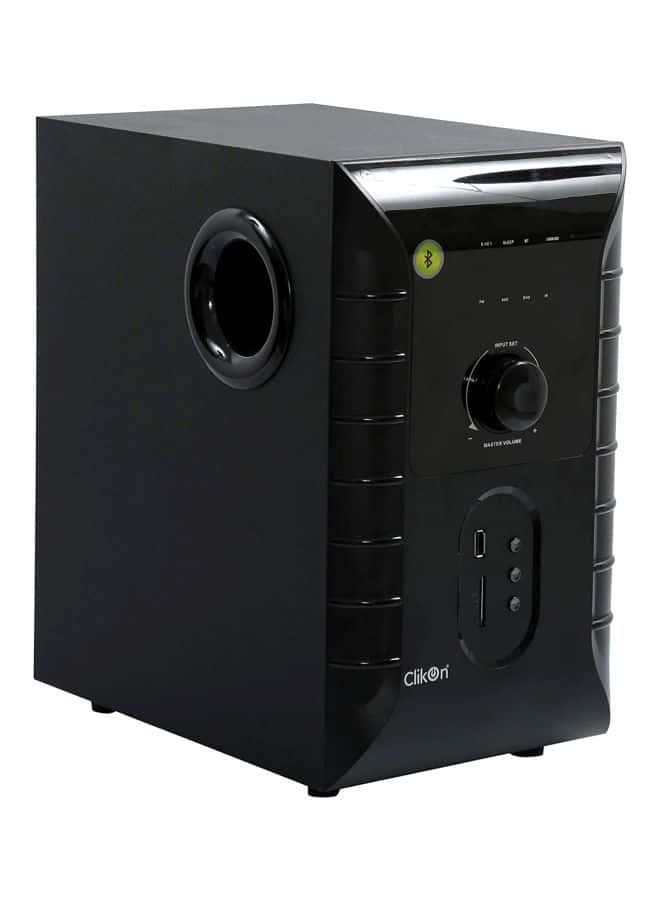 ClikOn 5.1 Channel Multimedia Speaker CK805 Black