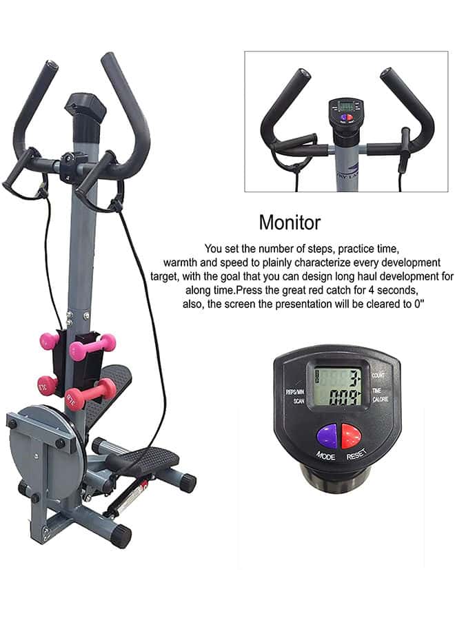 جهاز ستيبر الرياضي للارداف 3في1 Multi Functional Stepper - SkyLand