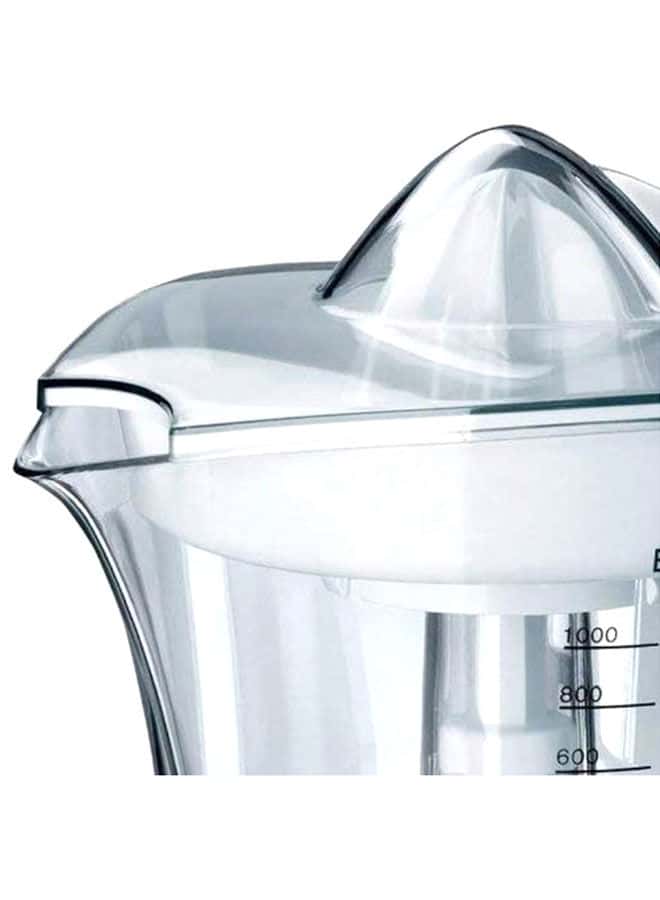 عصارة فواكه كهربائية بسعة 1 لتر - أبيض BRAUN - Multiquick 3 Citrus Press MPZ 9