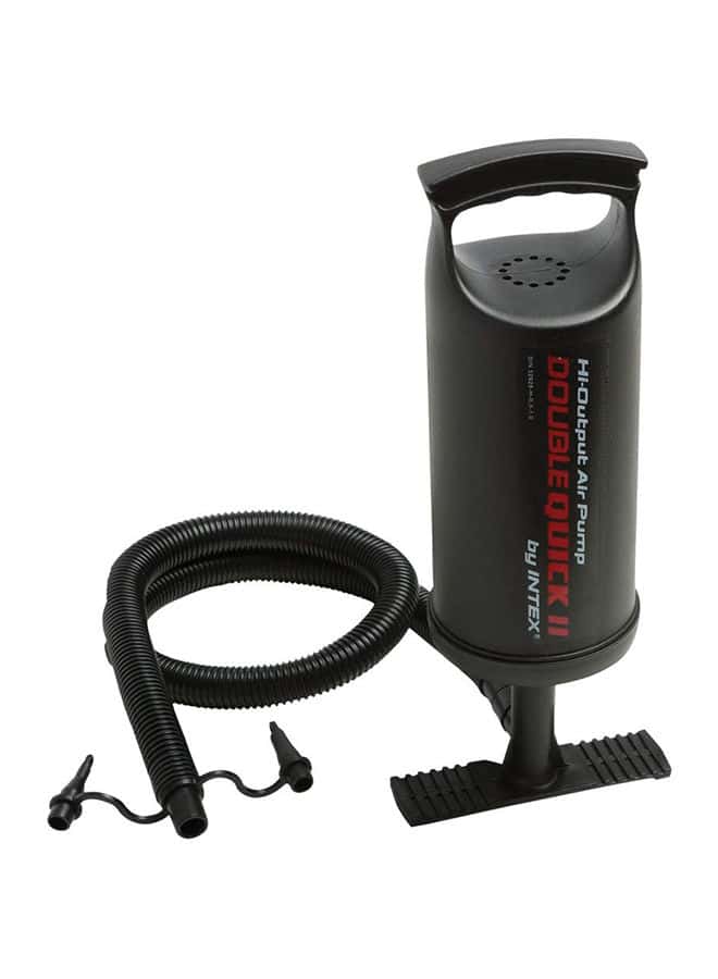 منفاخ هواء يدوي للعوامات والكرات والمسابح المنزلية انتكس Intex Air Pump Double Quick