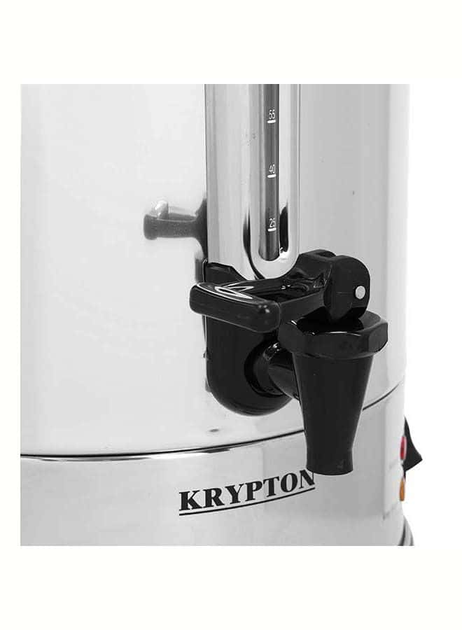 غلاية ماء كبيرة كهربائية 15 لتر 1650 واط كريبتون Krypton Stainless Steel Electric Kettle