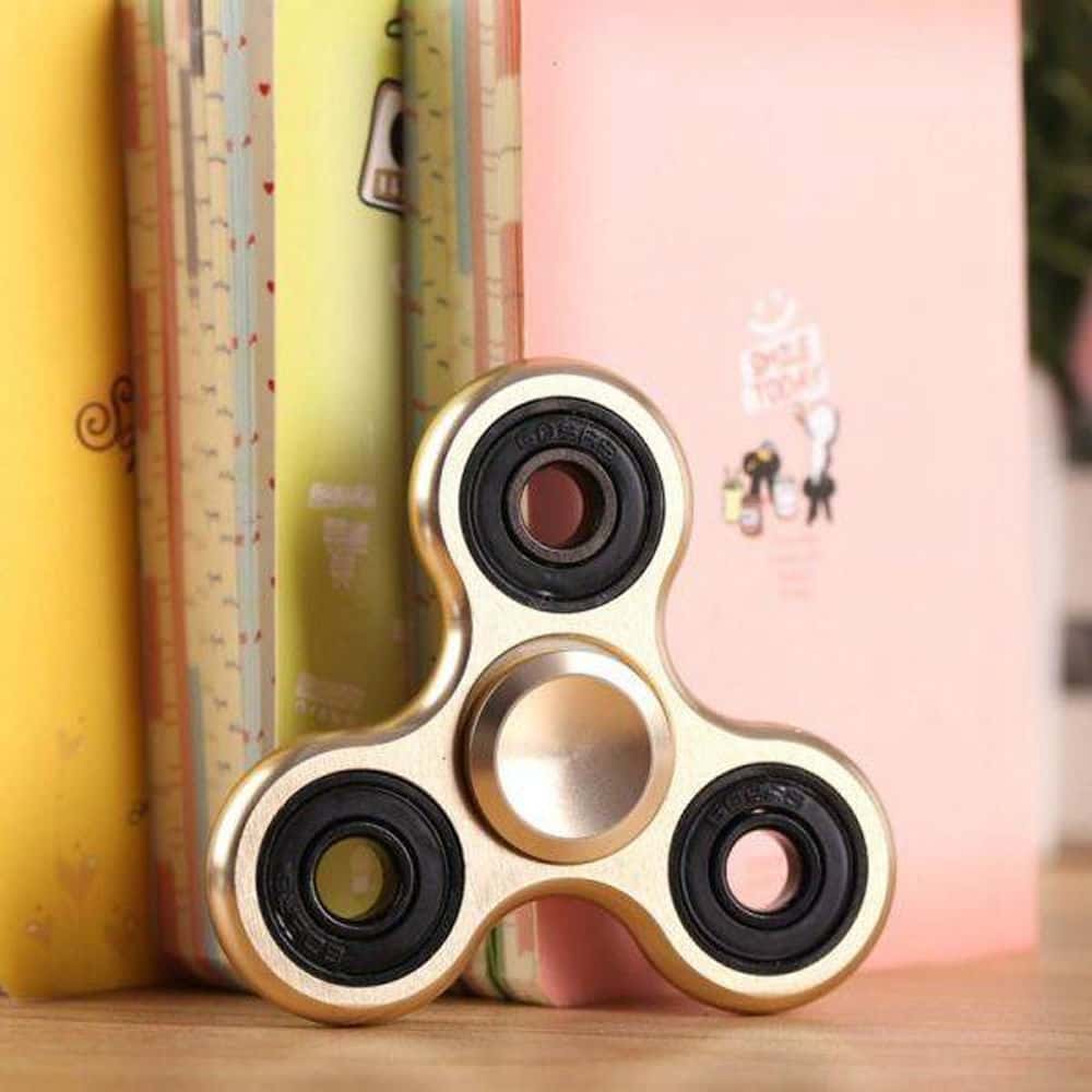 سبينر Shiny Gold Fidget Spinner - Trands