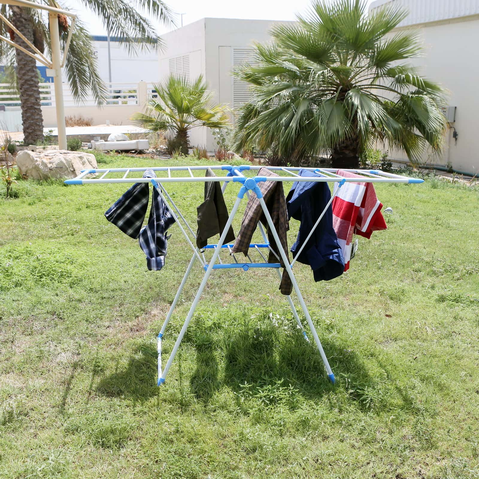 منشر غسيل قابل للطي | Royalford Adjustable Metal Cloth Dryer