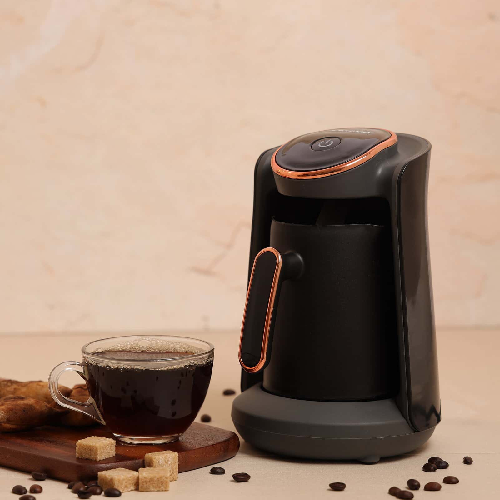 ماكينة صنع القهوة التركية (4أكواب) Krypton Turkish Coffee Maker