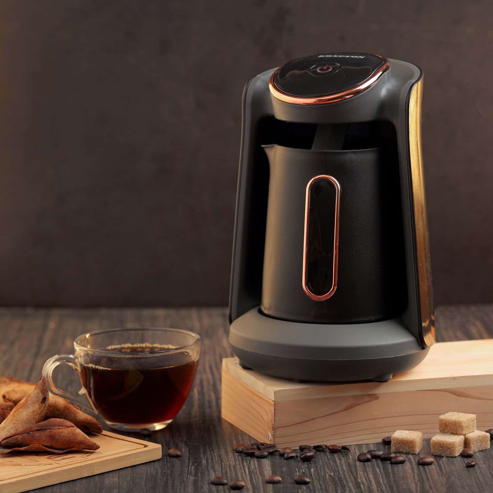 ماكينة صنع القهوة التركية (4أكواب) Krypton Turkish Coffee Maker