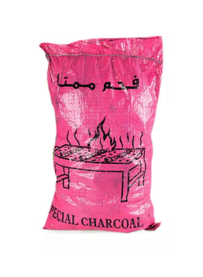 فحم شواء طبيعي بوزن 5 كجم ومكعبات مشعل الفحم عدد 12 قطعة Premium Hardwood Barbecue Charcoal + Flamgo Fire starter