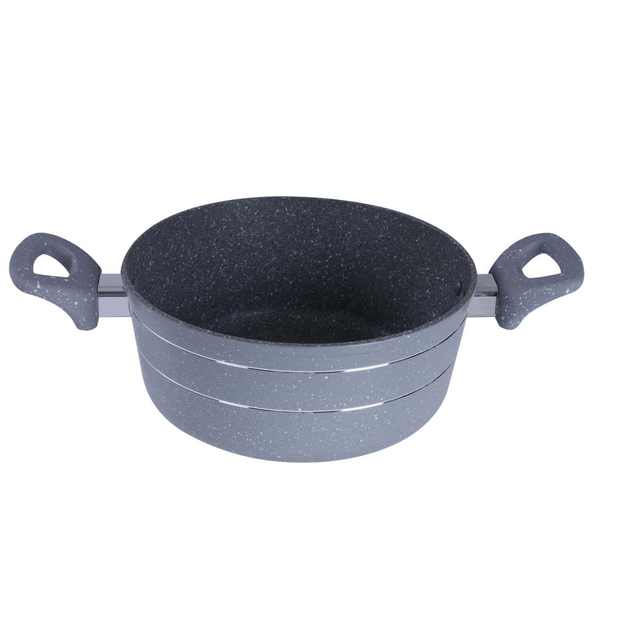 Royalford 9Pcs Smart Aluminium Cookware Set - Durable Marble Coating, High-Quality Forged Aluminium