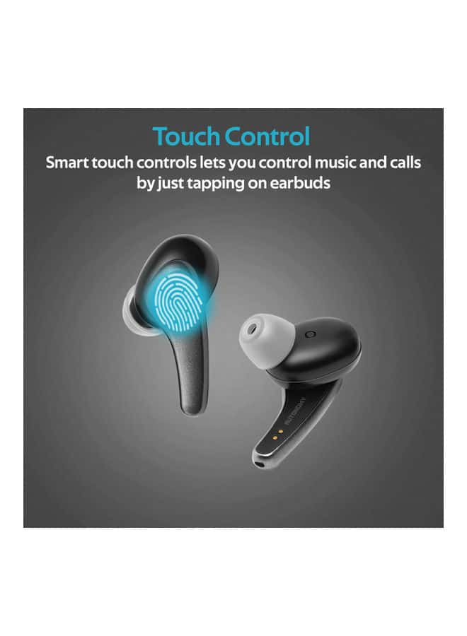 سماعات لاسلكية أسود ملكي | promate True Wireless Earbuds White