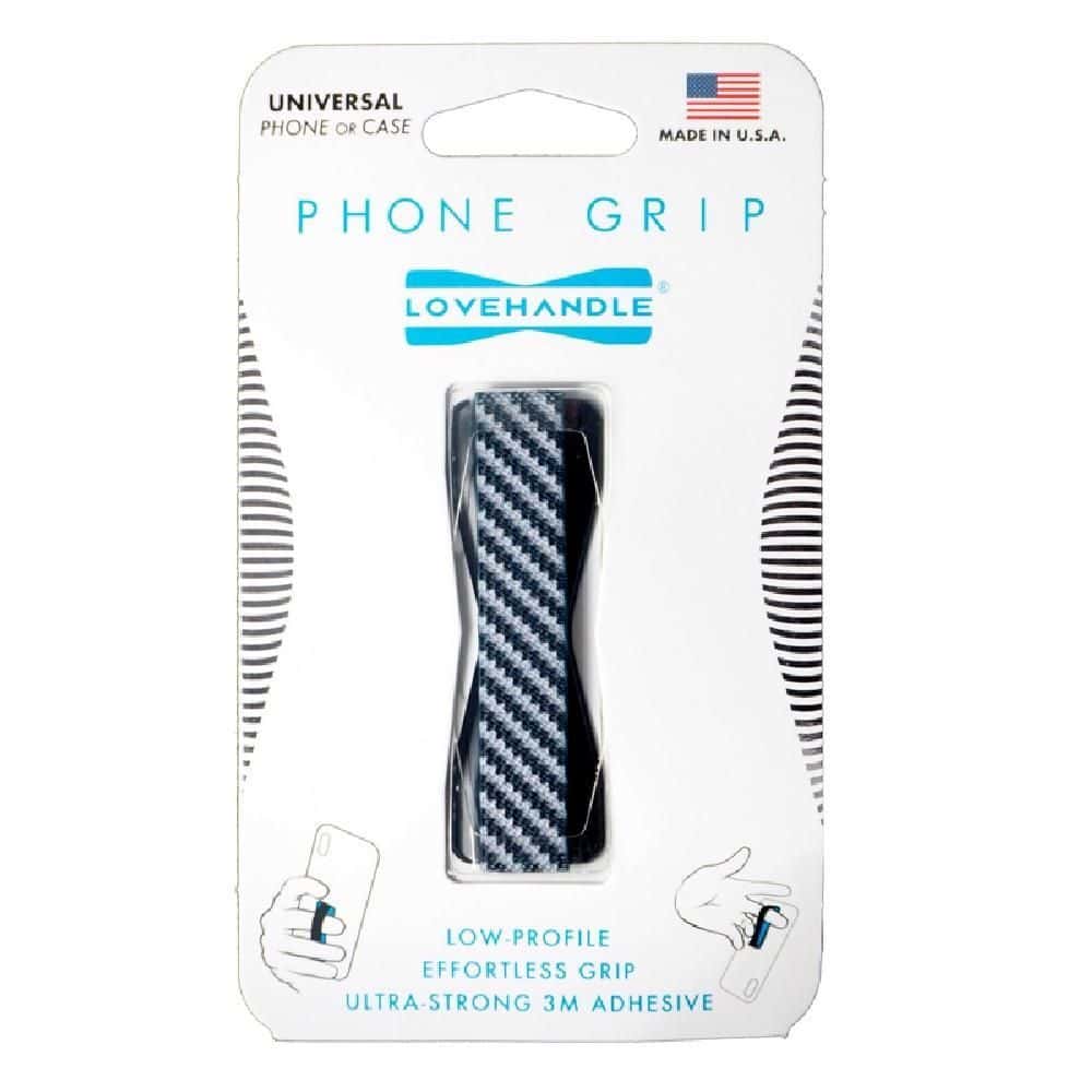 خاتم هاتف بلاستيك كربون Phone Grip - LoveHandle