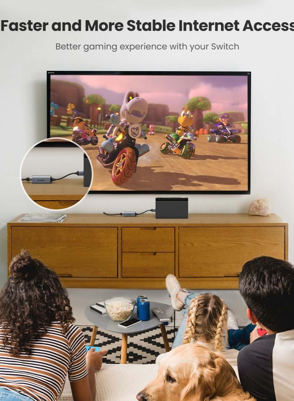 محول شبكة ايثرنت إلى USB Network Adapter - UGreen