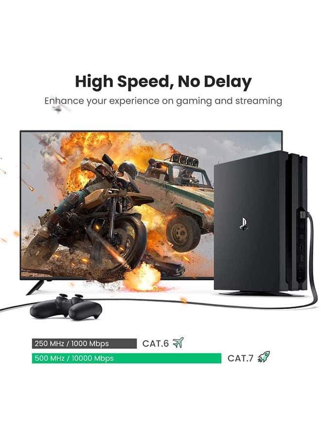 كيبل ايثرنت Cat 7 عالي السرعة Ethernet Cable Cat7 High Speed