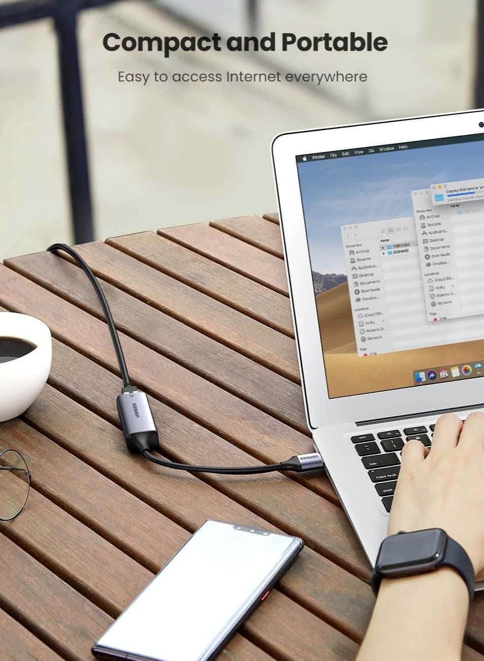 محول شبكة ايثرنت إلى USB Network Adapter - UGreen