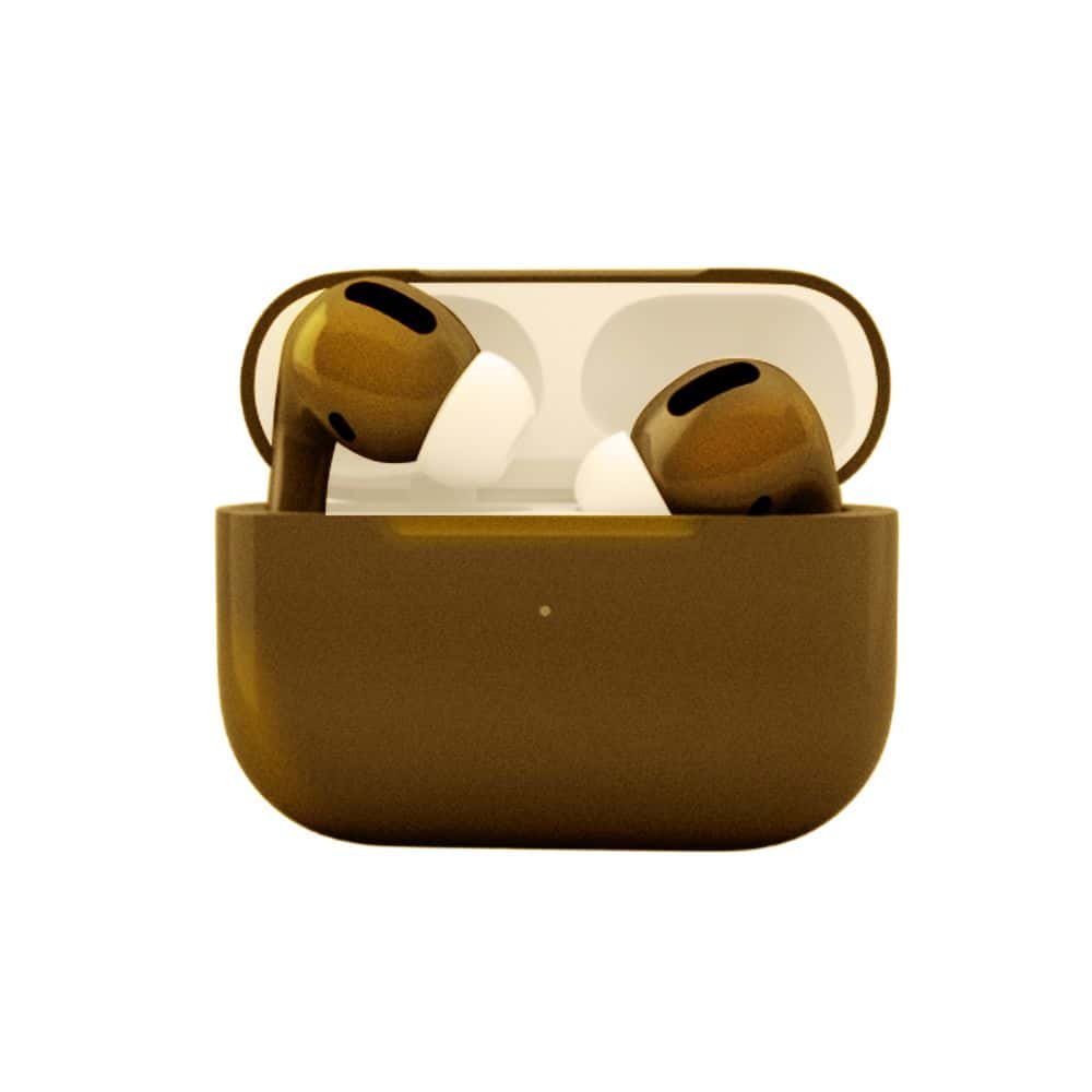 سماعات آبل ايربود برو -ذهبي معدني Merlin Apple Airpods Pro Metallic Gold