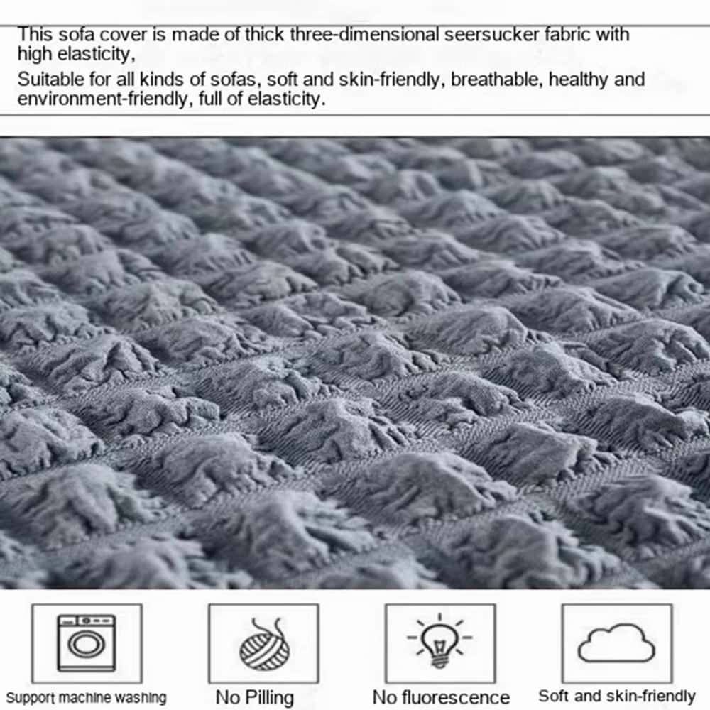 غطاء اريكة (صوفا) مقعدين - رمادي COOLBABY Universal High Elastic Sofa Cover